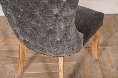 dove grey upholstered chair